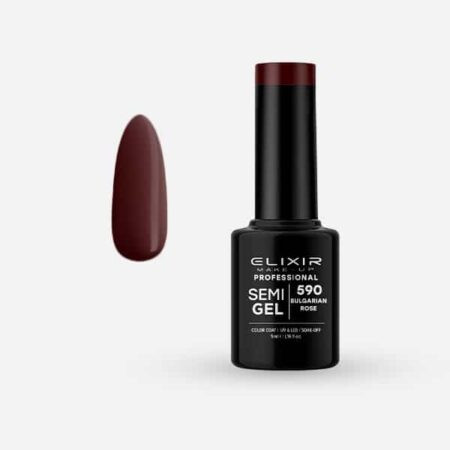 Elixir Semi Gel #590 BULGARIAN ROSE 5 ml