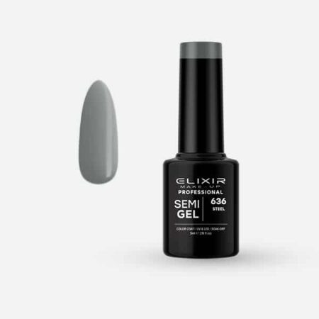 Elixir Semi Gel #636 Steel 5 ml