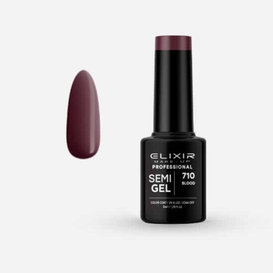 Elixir Semi Gel #710 Blood 5 ml
