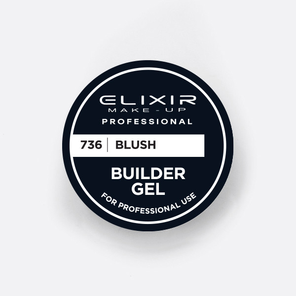 Elixir Builder Gel #736 Milky Blush 30 gr