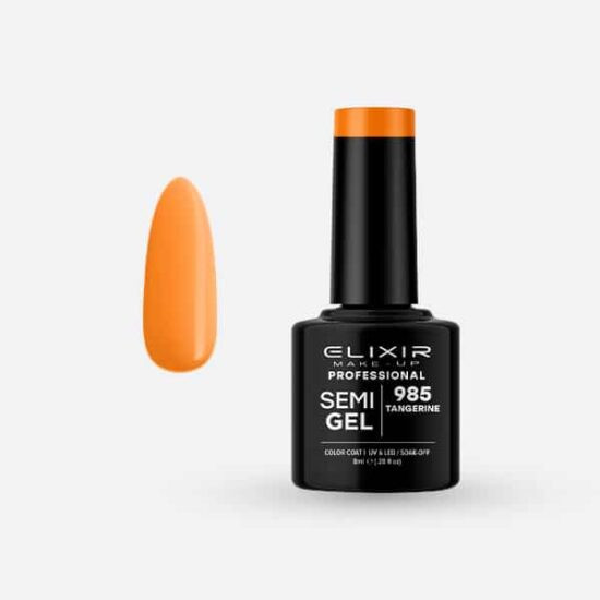 Elixir Semi Gel #985 Tangerine 8 ml