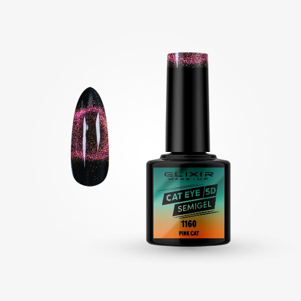 Elixir Semi Gel #1160 PINK CAT 8 ml