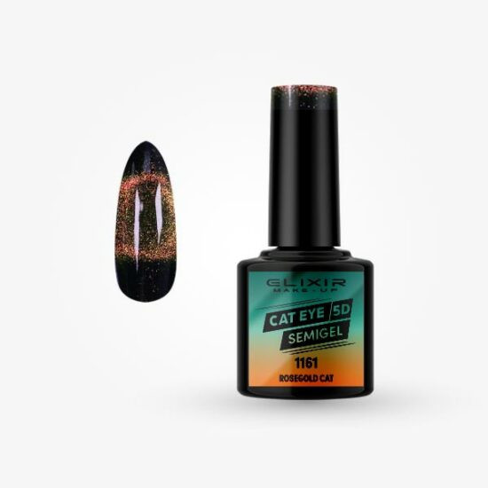 Elixir Semi Gel #1161 ROSEGOLD CAT 8 ml