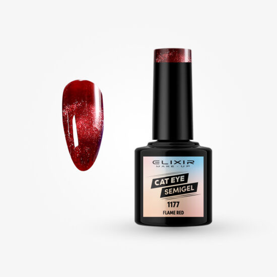 Elixir Semi Gel #1177 Flame Red 8 ml