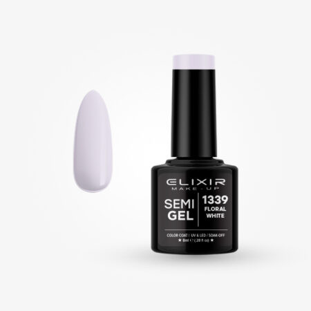 Elixir Semi Gel #1339 Floral white 8 ml