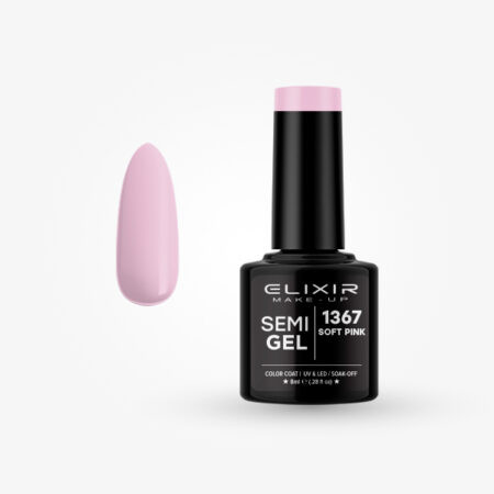Elixir Semi Gel #1367 Soft pink 8 ml