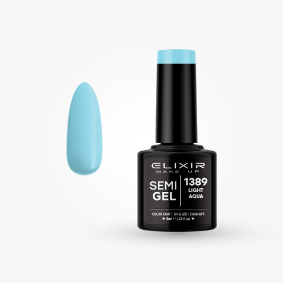 Elixir Semi Gel #1389 Light aqua 8 ml