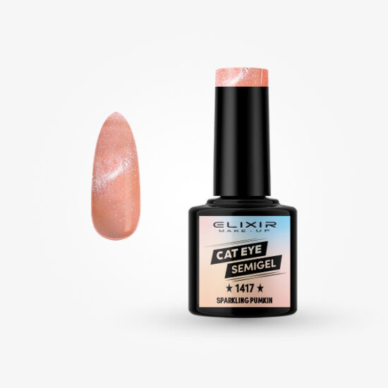 Elixir Semi Gel #1417 Sparkling pumkin 8 ml