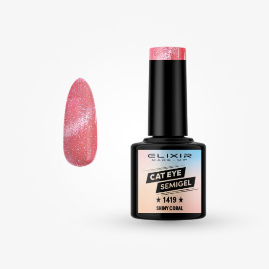 Elixir Semi Gel #1419 Shiny coral 8 ml