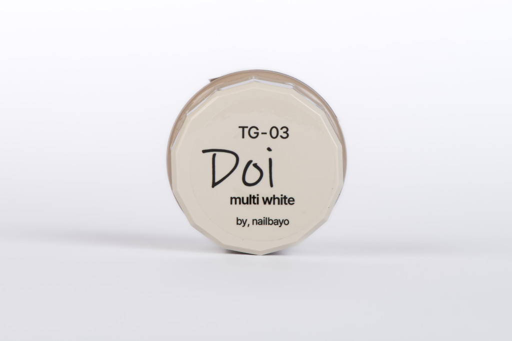 Nailbayo Doi Tong gel Körömdíszítő gél #3 fehér 10 g