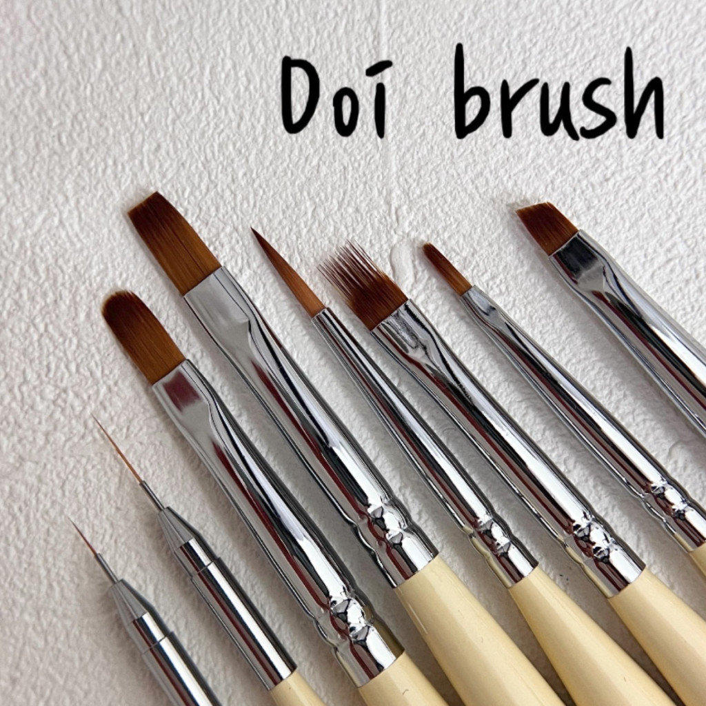 Nailbayo - Ecset szett (nyolcféle ecsettel)