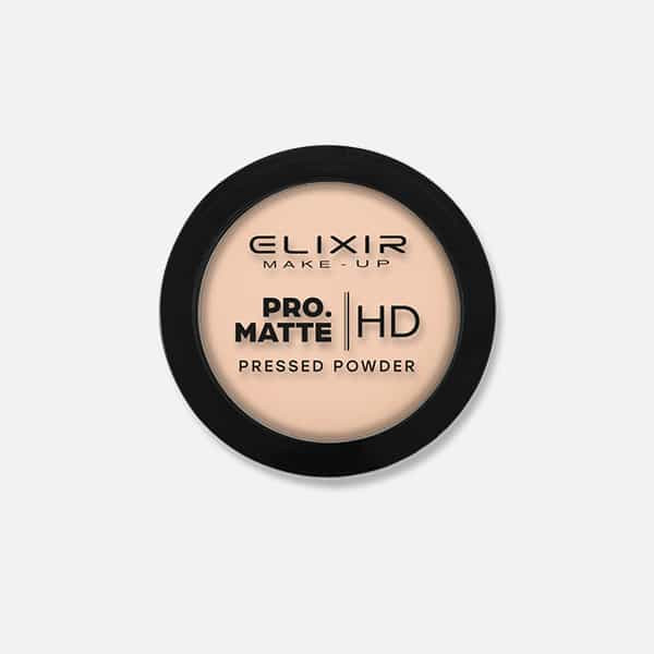 PRO PRESSED POWDER HD MATTE púder #207 - LIGHT BROWN