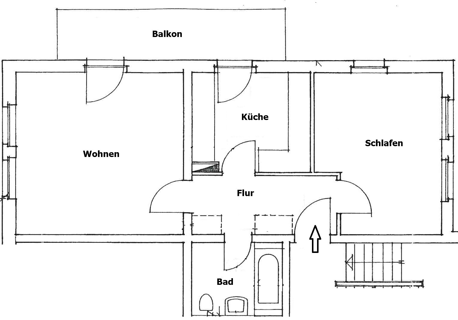 Wohnen in Plauen mit großem Balkon und Garage! - Foto 1