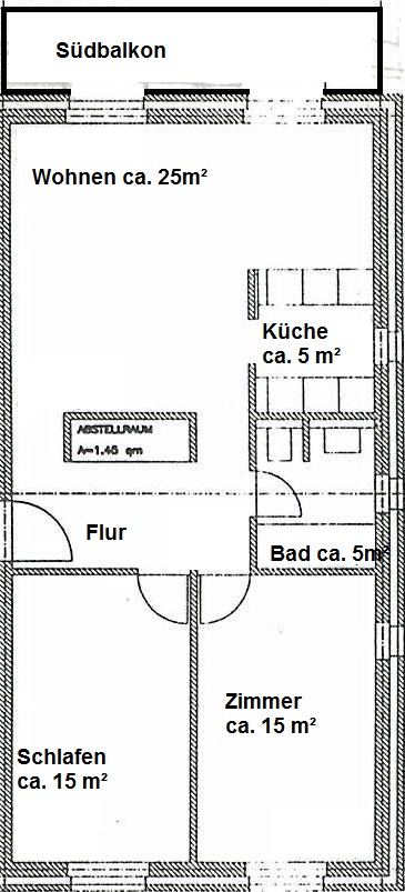 Hier werden Sie sich wohlfühlen – Südbalkon – ruhige Lage in Radebeul-Ost - Photo 1