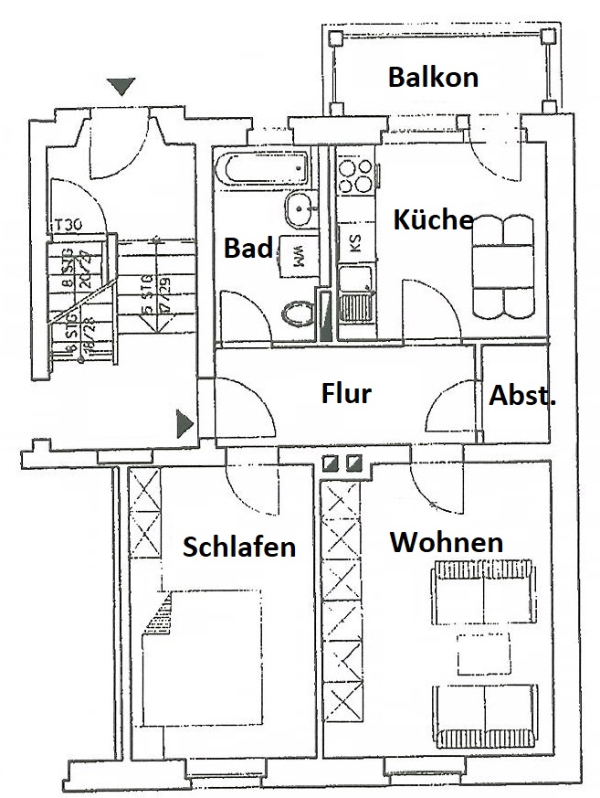 Tolle Lage in Dresden-Trachau mit Balkon - Photo 1