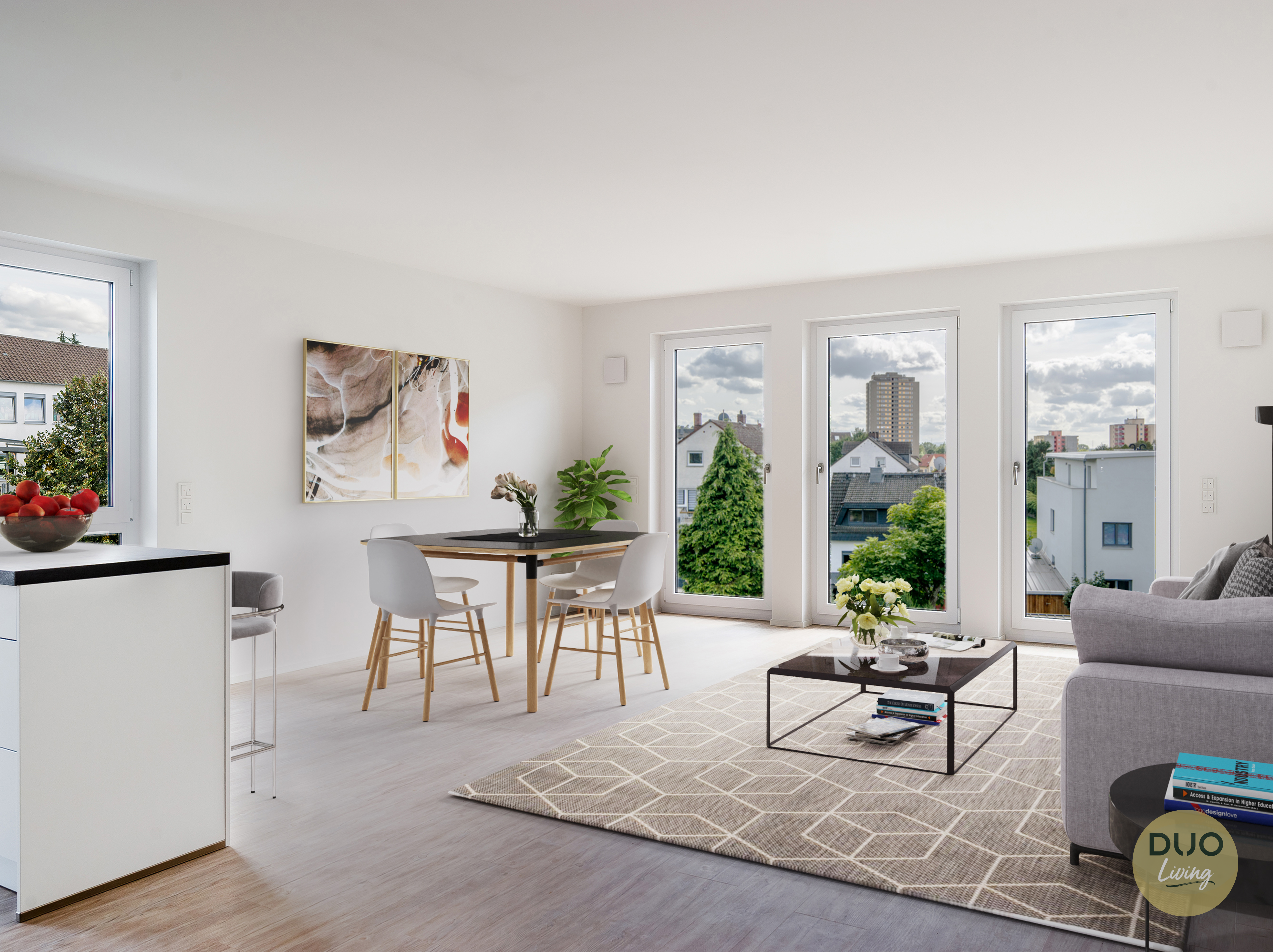 Vorschaubild zu Penthousewohnung mit Blick über die Dächer Langens