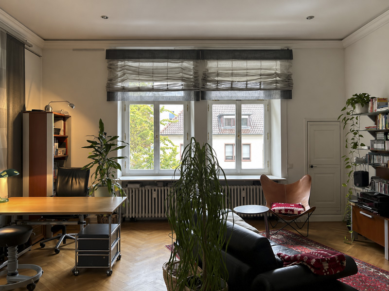 Stilvolle 4 Zi.-Altbauwohnung mit 2 Balkonen und Garage in einer Stadtvilla in Mainz, Nähe Hbf - Foto 4