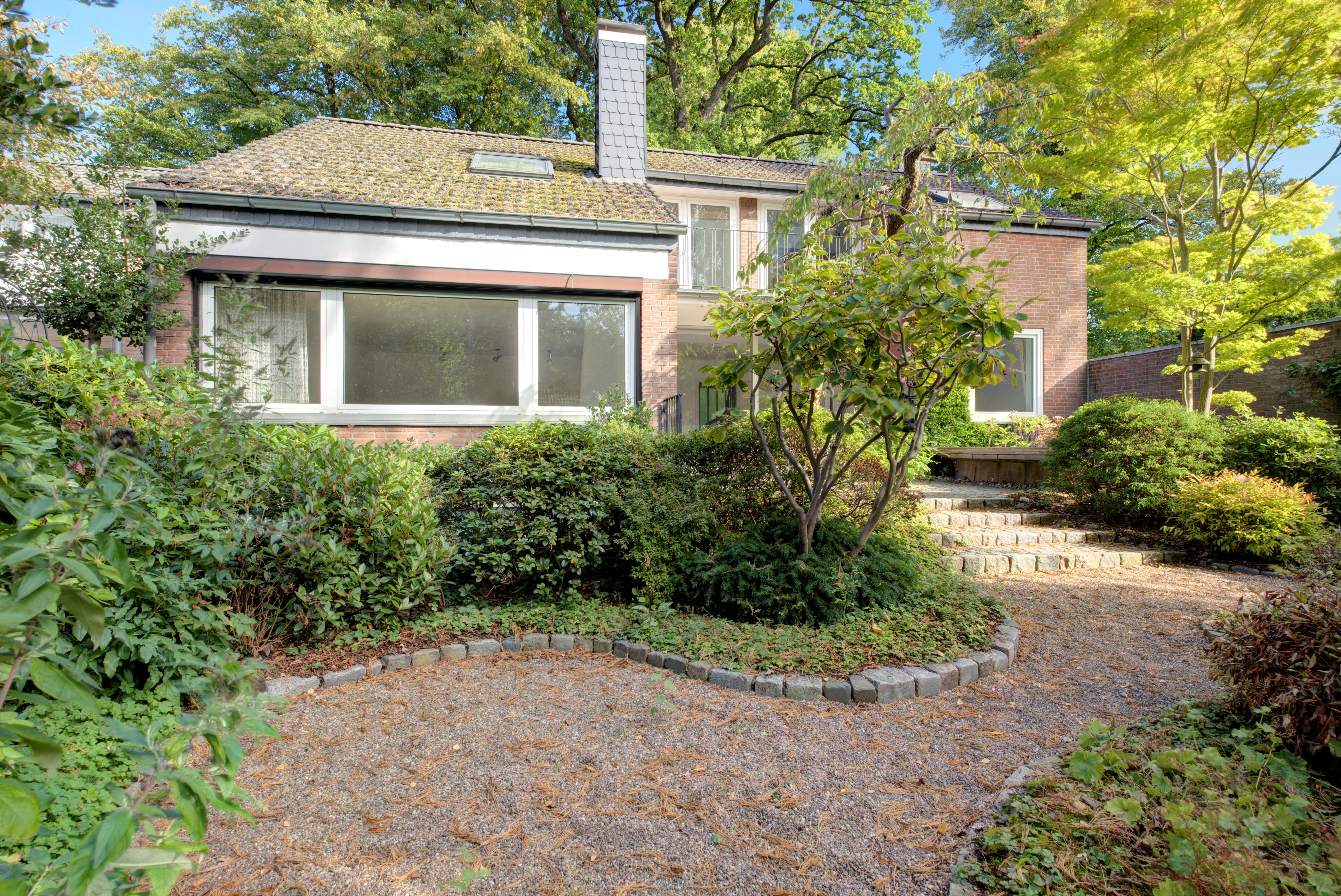 Wohnen in Bestlage: Großzügiges Endhaus mit ca. 165 m² Wohnfläche in Bremen St. Magnus — Gartenansicht