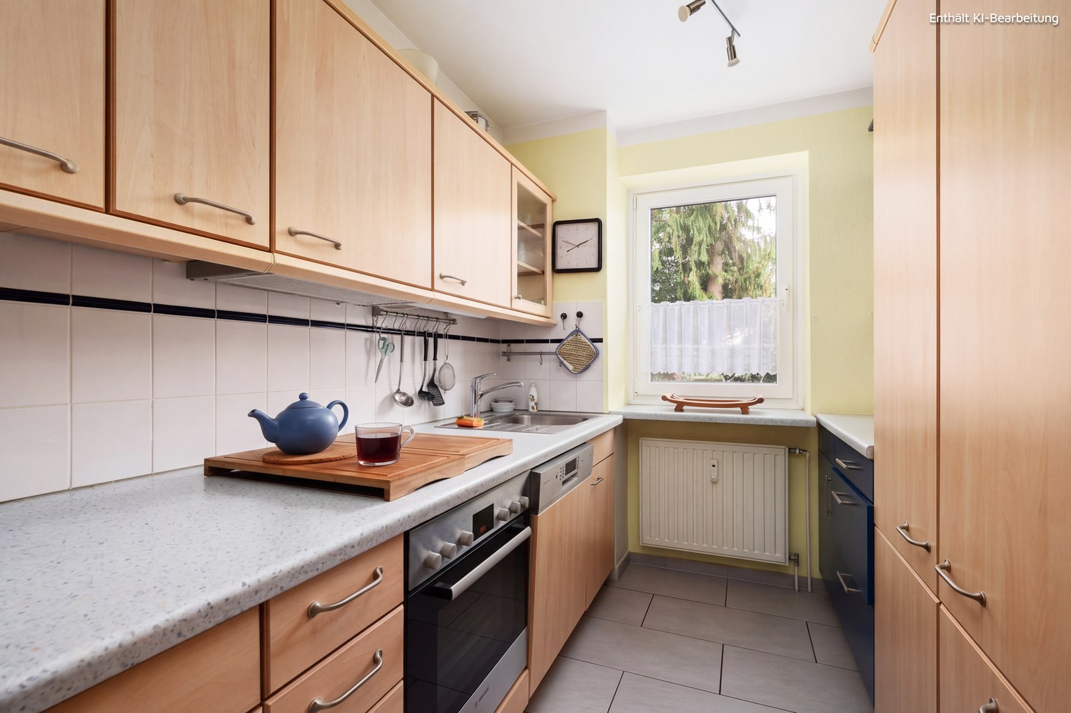 Terrassenwohnung in Bremen Gröpelingen mit eigenem Stellplatz — Küche