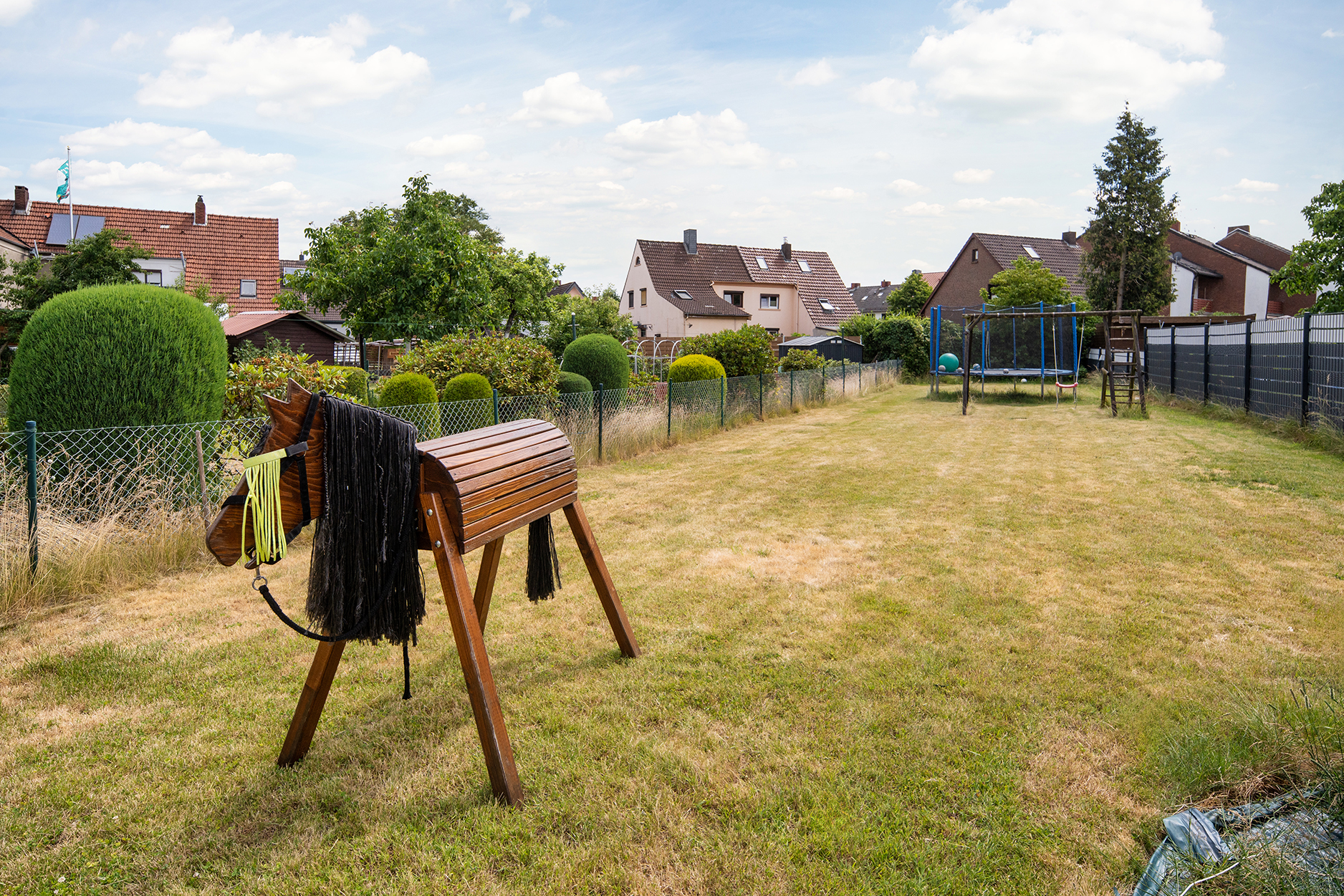Doppelhaushälfte in guter Wohnlage — Garten