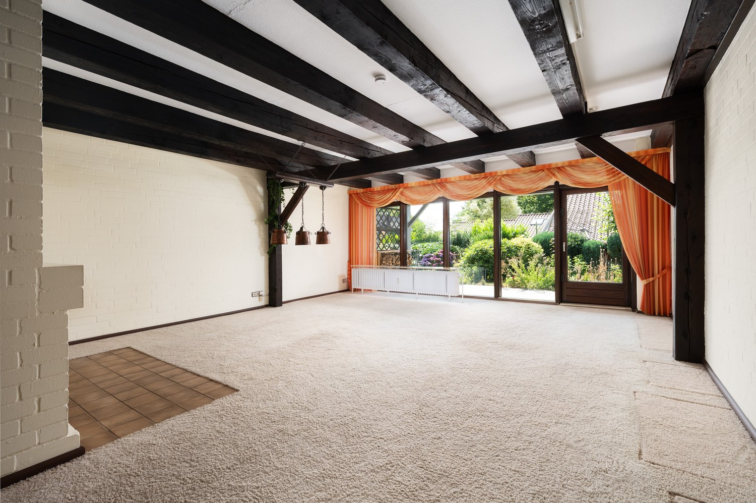 Stilvolle Terrassenwohnung in Ritterhude-Platjenwerbe — Wohnzimmer