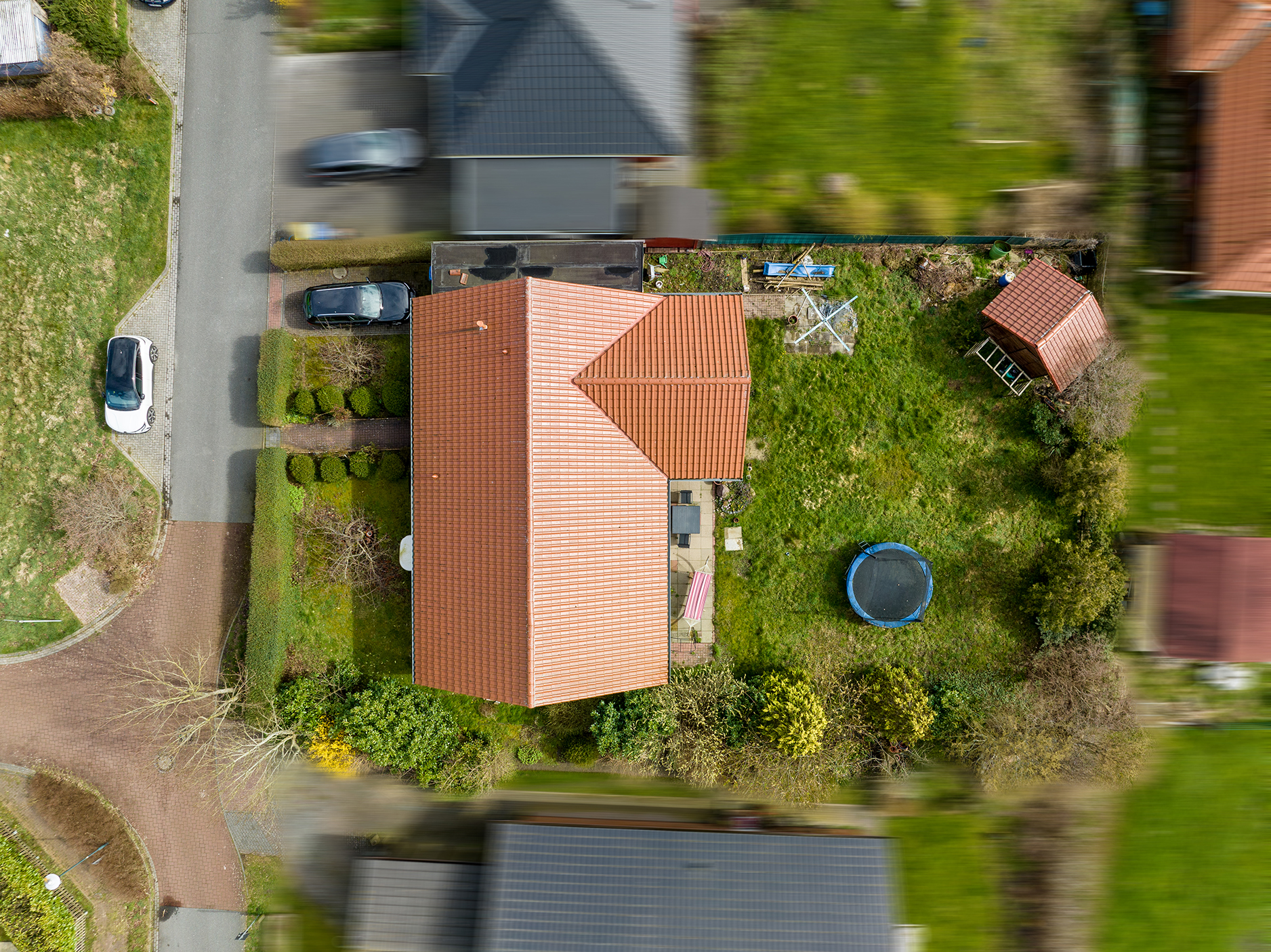 Einfamilienhaus in traumhafter Lage — Drohnenaufnahme 2