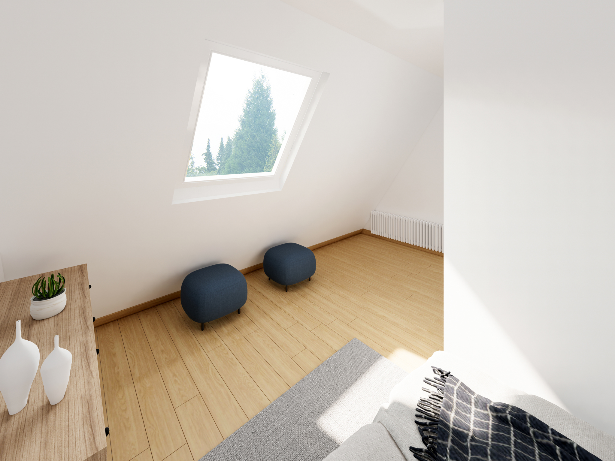 Doppelhaushälfte in gefragter Lage — Badezimmer OG Visualisierung