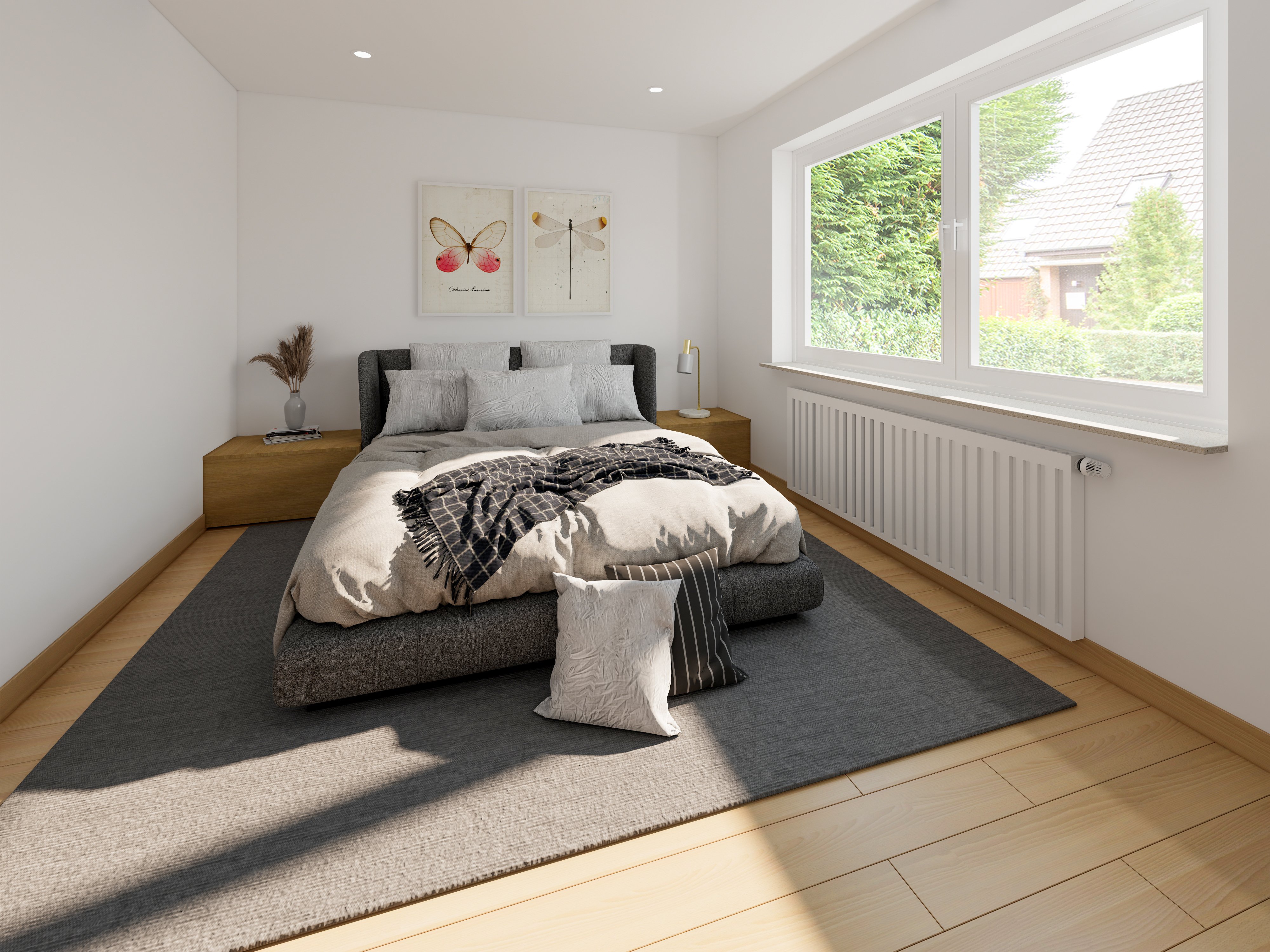 Doppelhaushälfte in gefragter Lage — Schlafzimmer EG Visualisierung