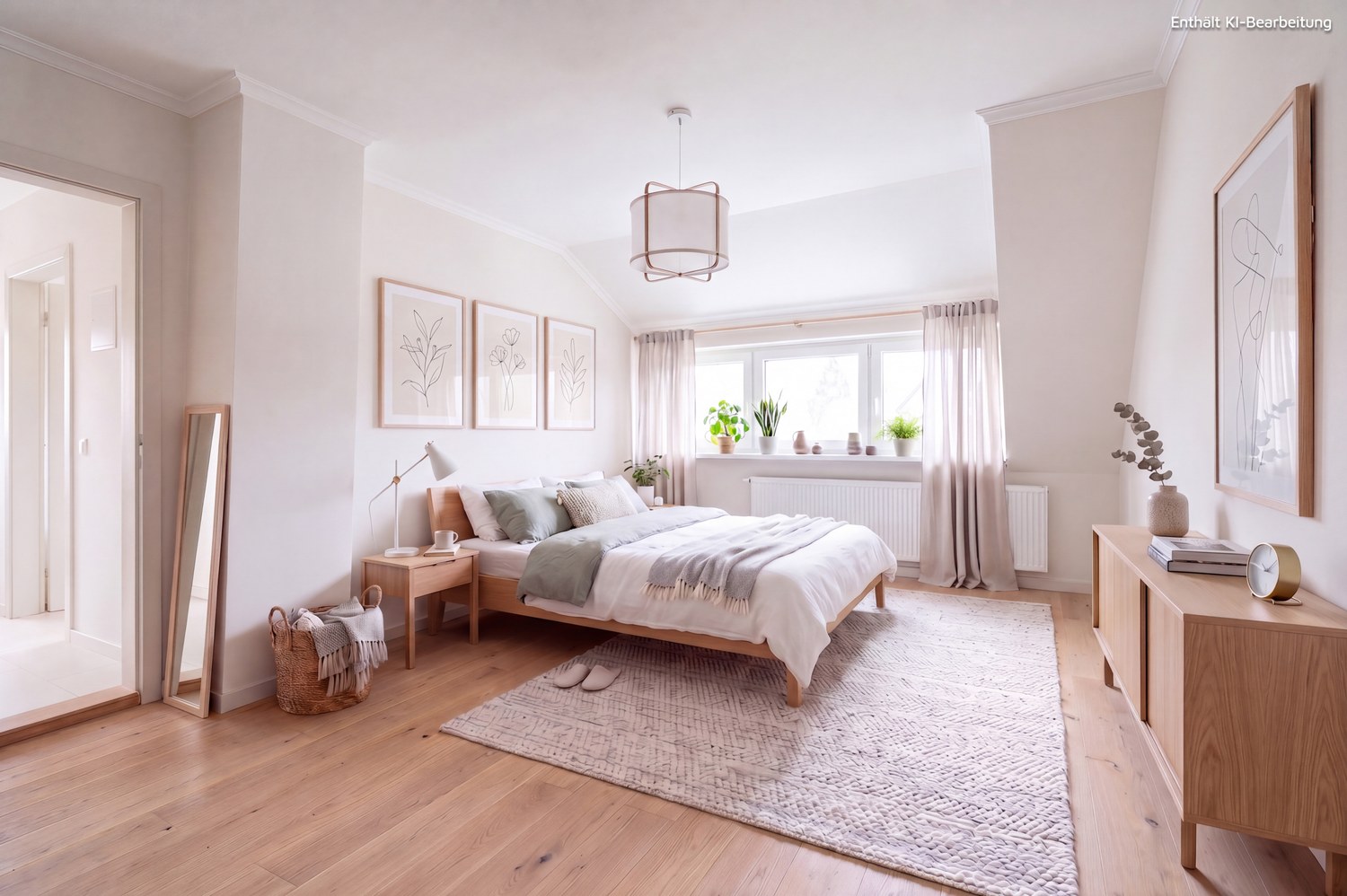 Einfamilienhaus auf einem 943 m² großen Grundstück — Innenaufnahme Virtuelles Staging