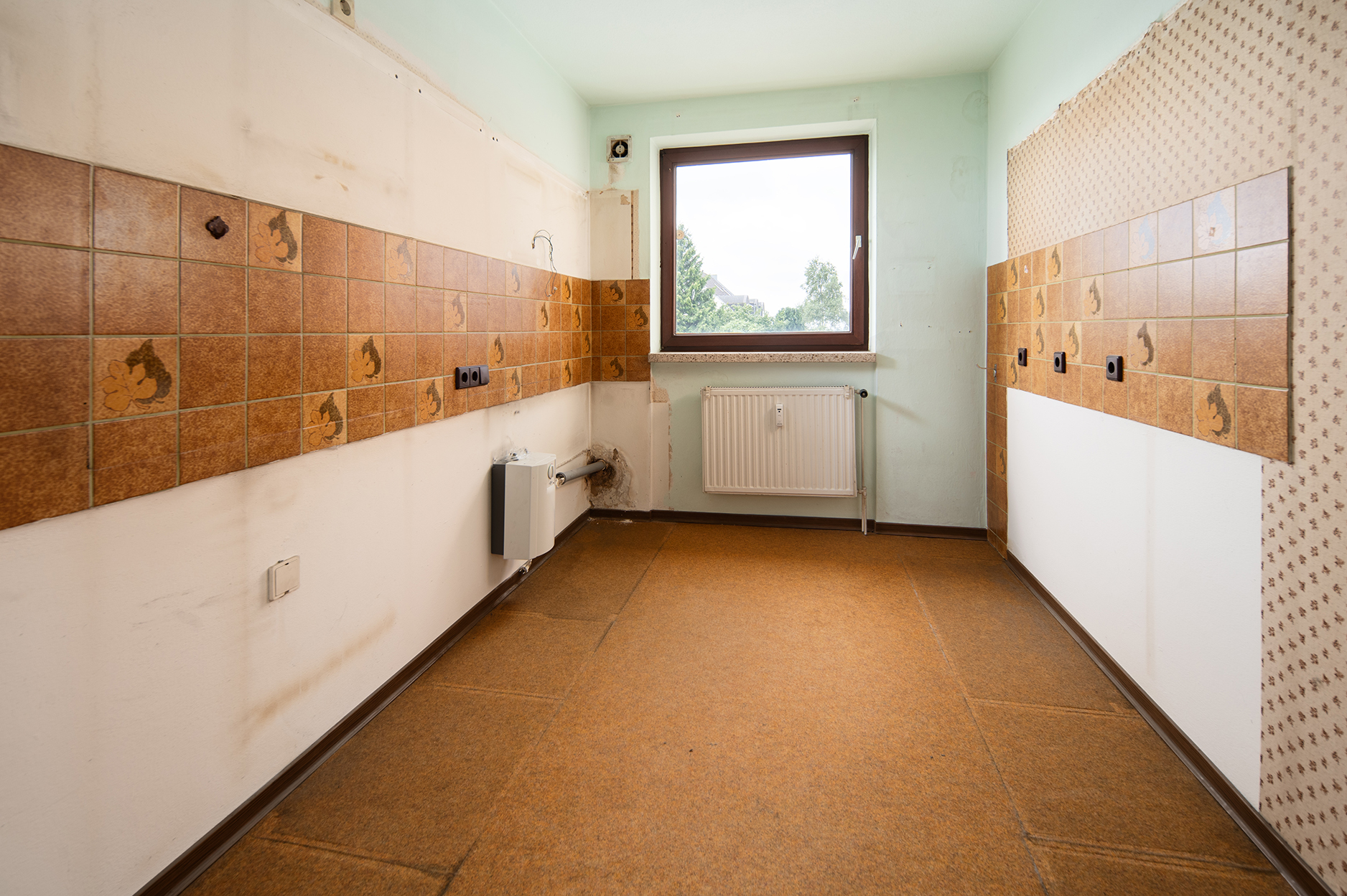 3-Zimmerwohnung mit Fahrstuhl und Garage — Küche