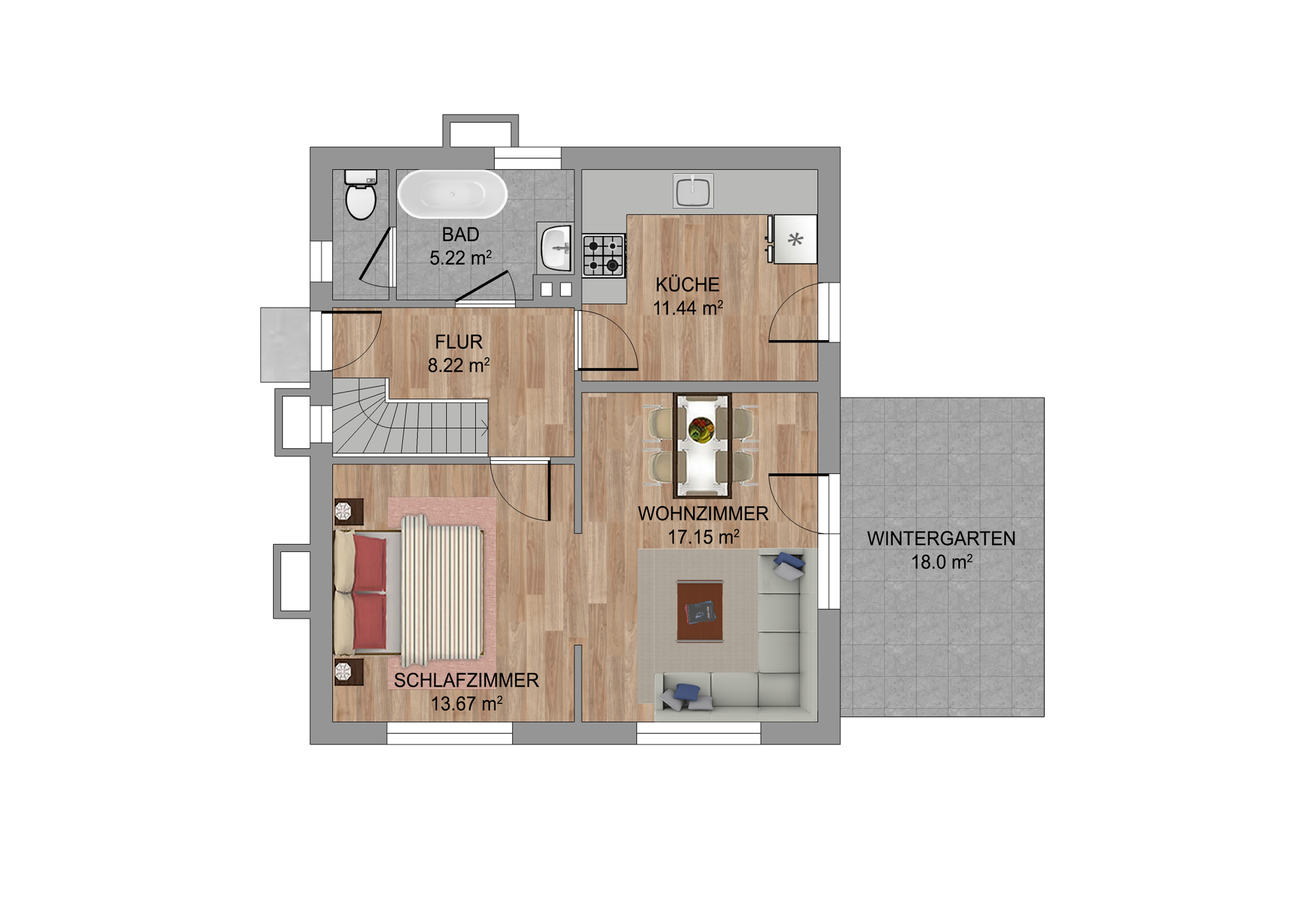 Einfamilienhaus in gefragter Lage — Grundriss 2D Grundriss_Erdgeschoss (3)