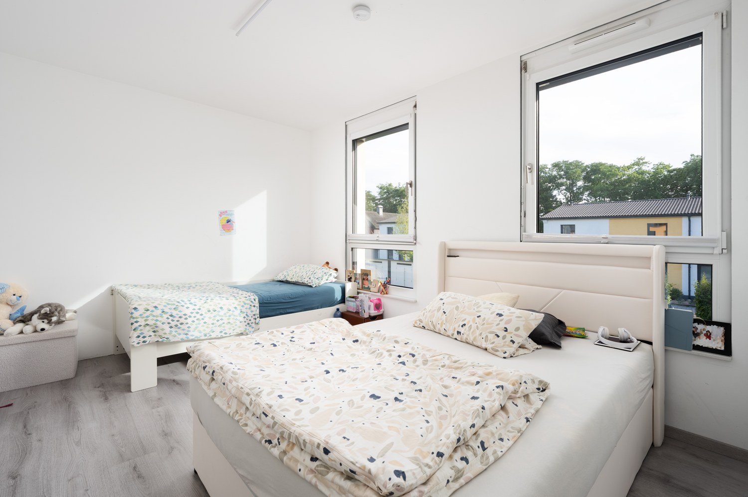 Energieklasse A: Großzügiges 5-Zimmer-Reihenendhaus mit ca. 141 m² Wohnfläche — Schlafzimmer