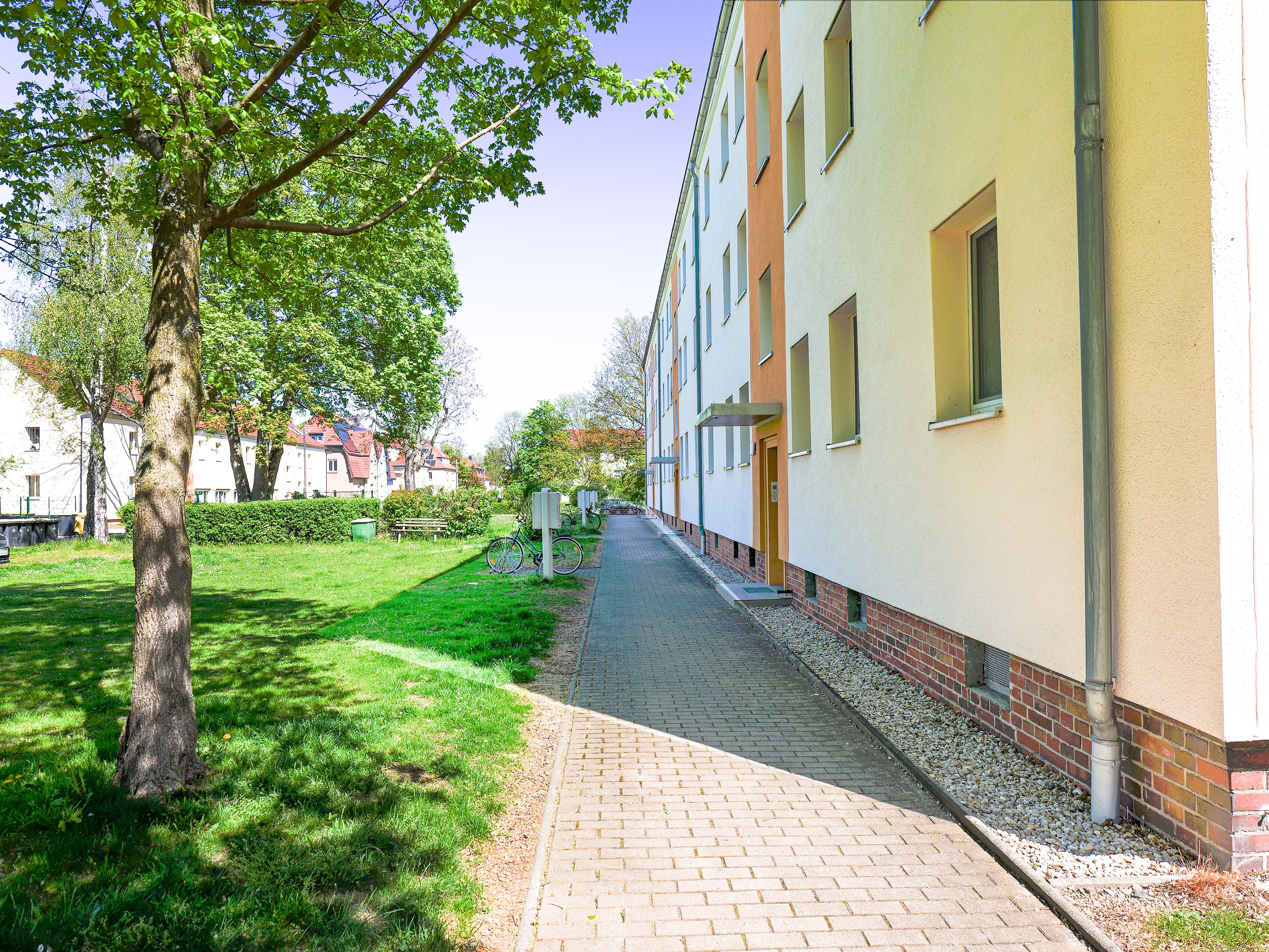 Gepflegter Eingangsbereich