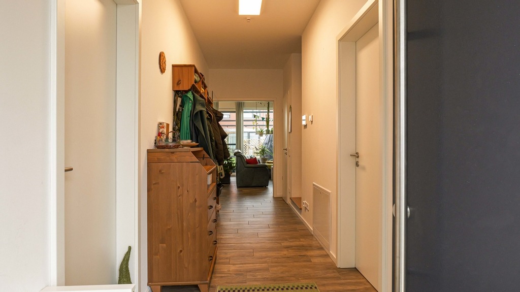 Blick von der Eingangstür Richtung Wohnzimmer