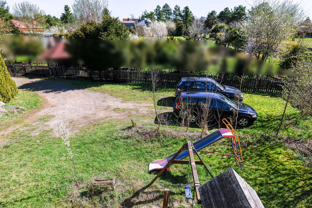 Blick in den Vorgarten