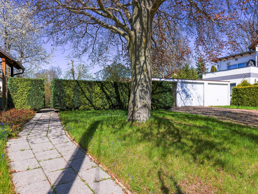 Zugang vom Fußweg zum Hauseingang