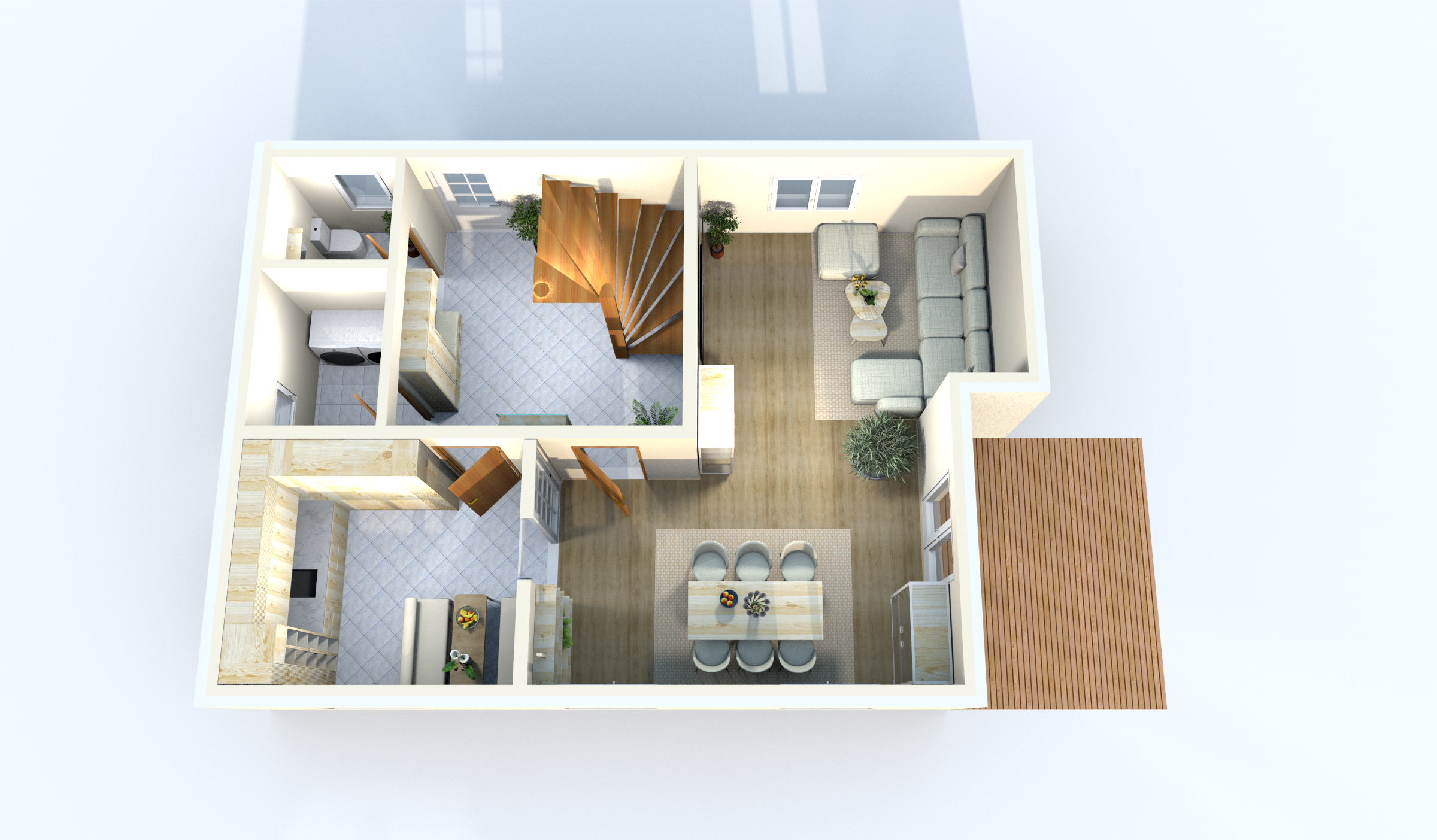 Grundriss Erdgeschoss