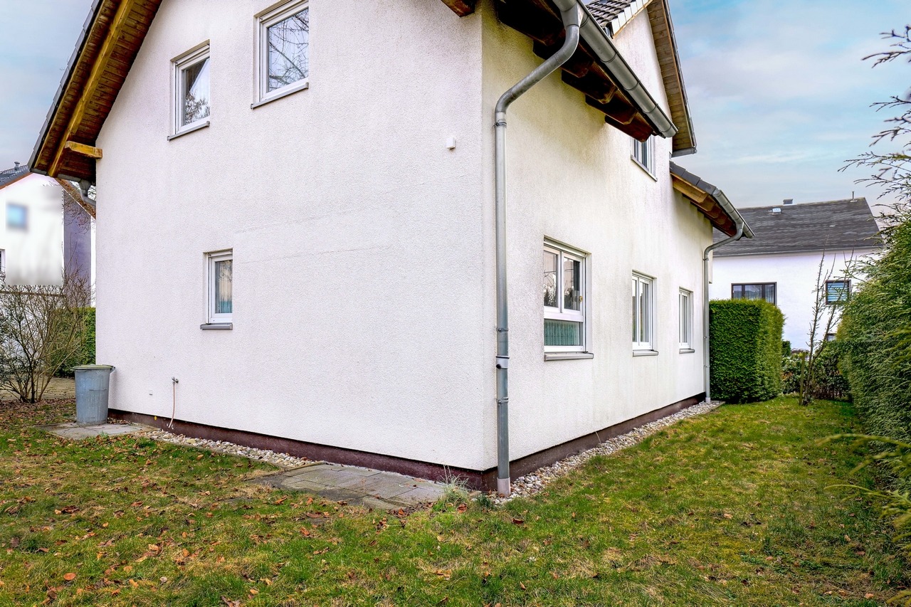Rückseitige Ansicht