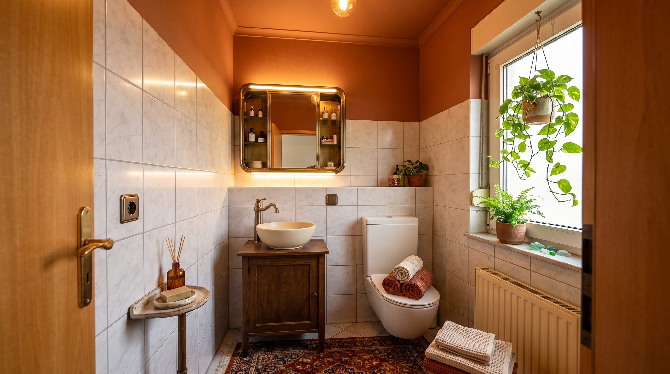 Gäste-WC - AI Einrichtungsbeispiel