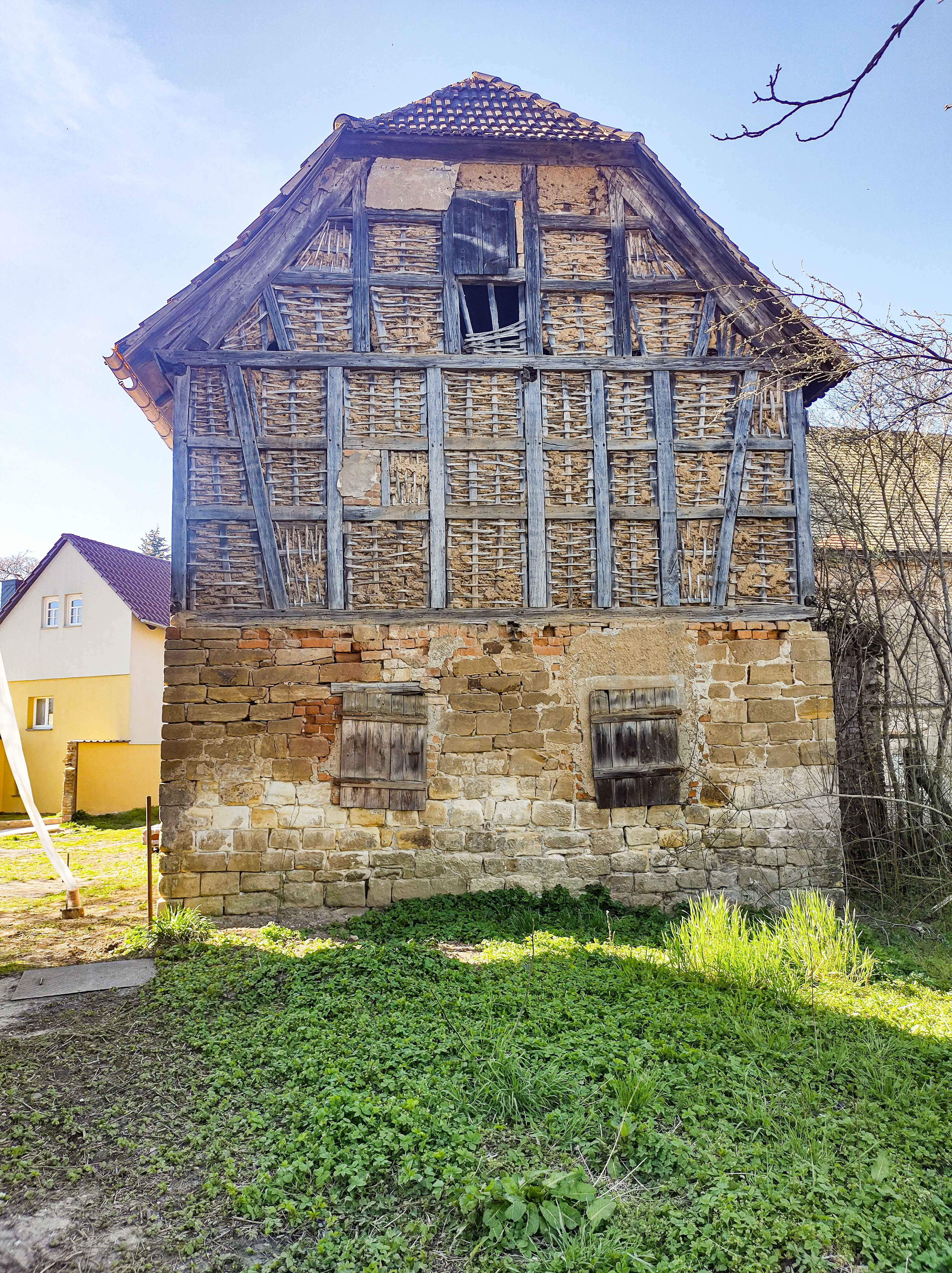 Giebelseite Fachwerkhaus