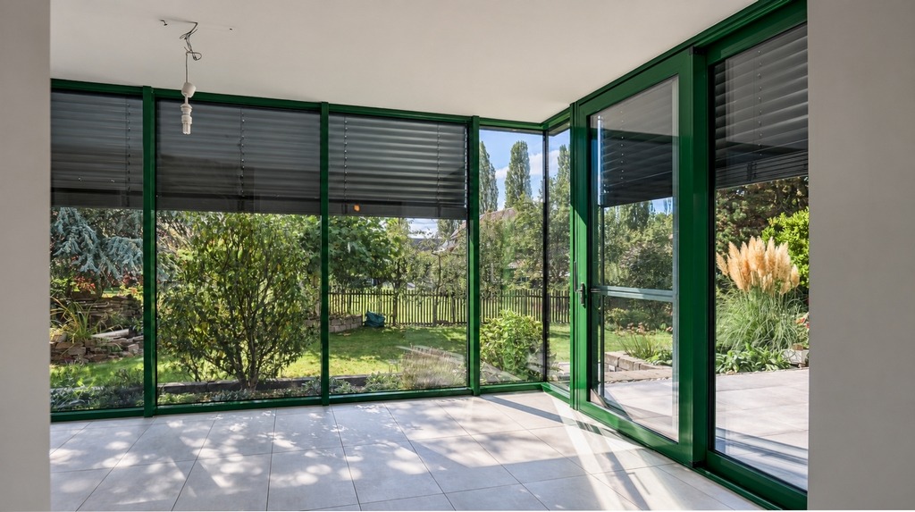 EG Wohnzimmer Wintergarten Rollo 1