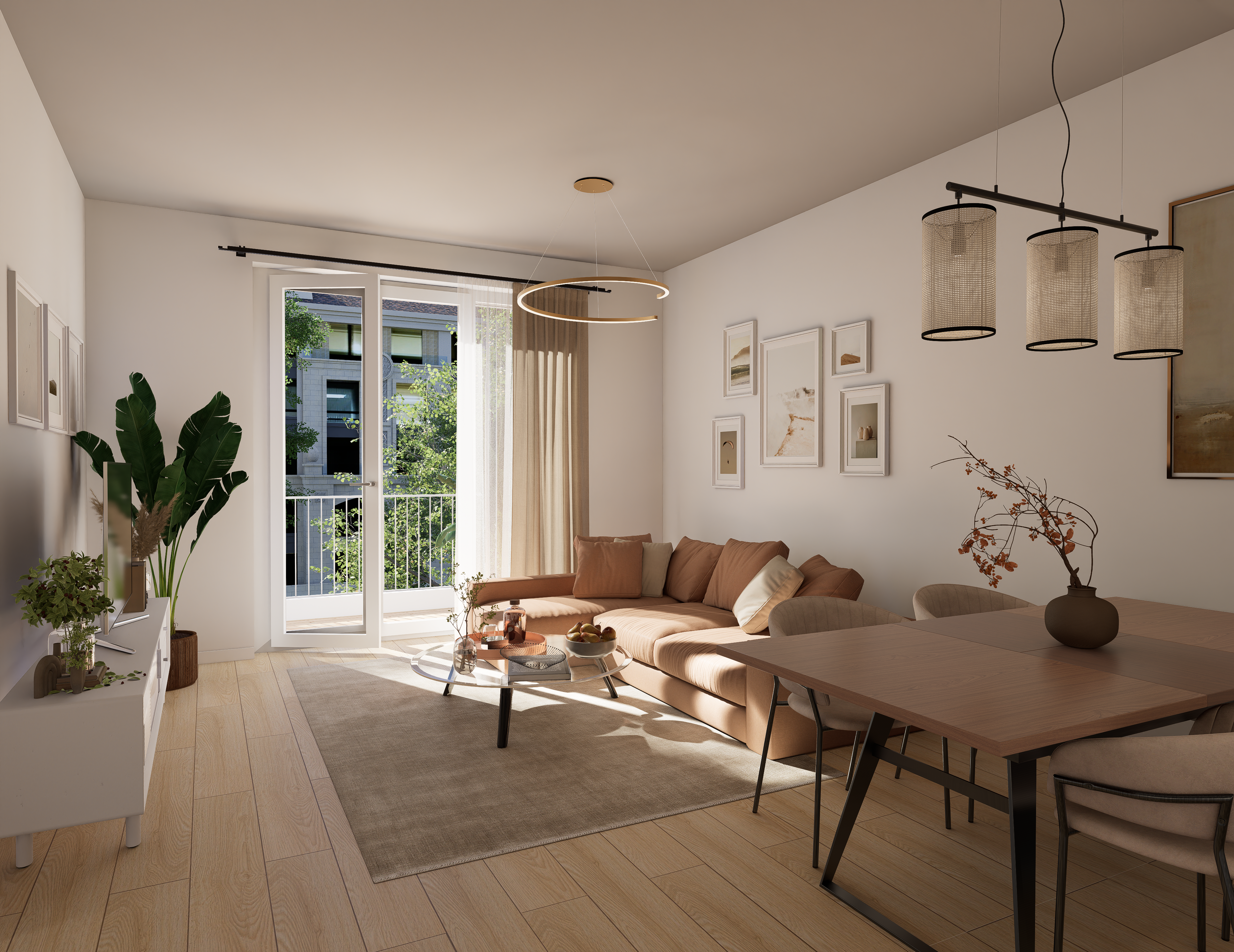 Rendering 1 Wohnung 67