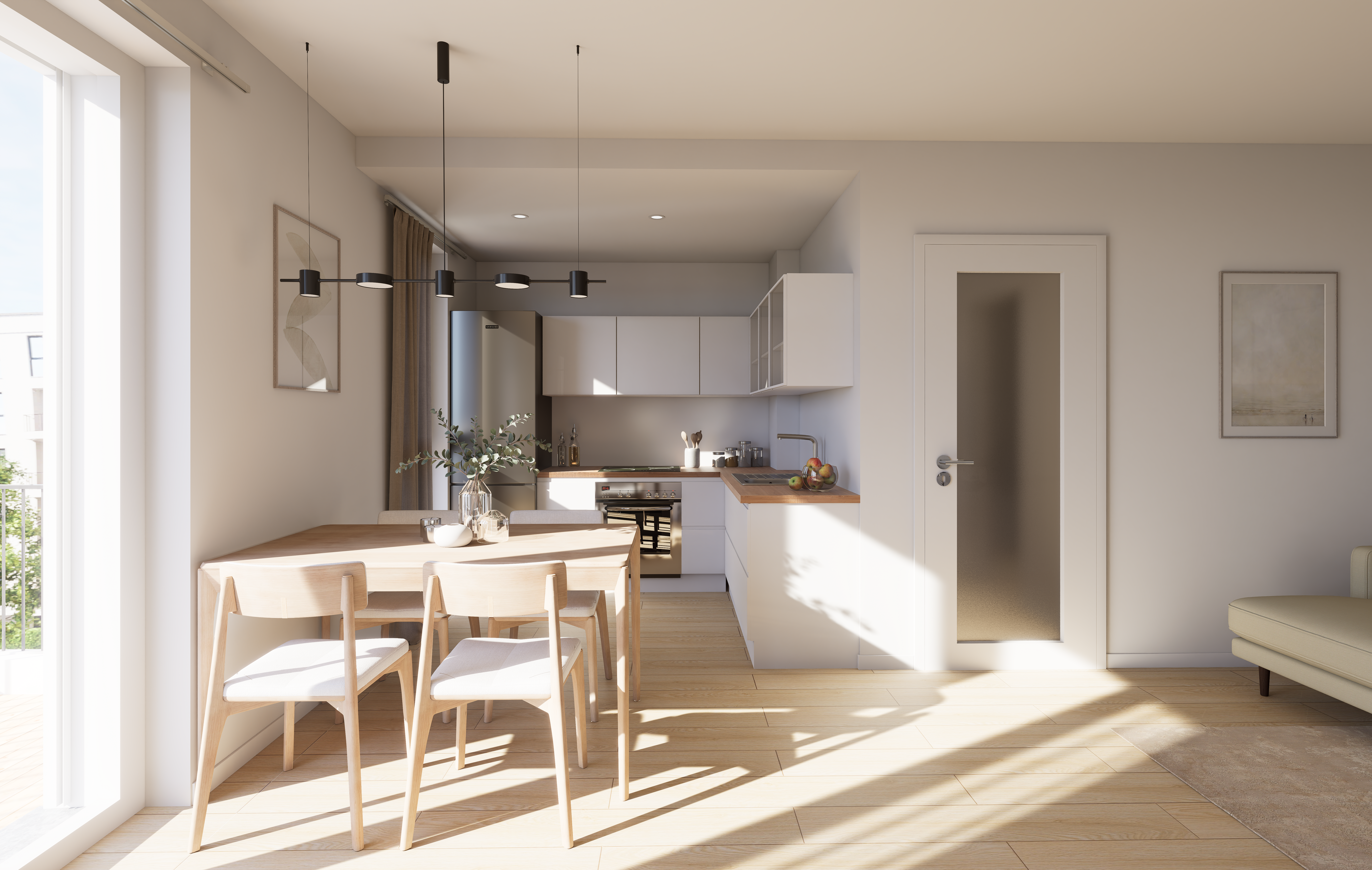 Rendering 1 Wohnung 70