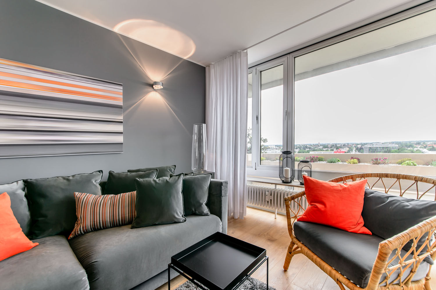 Blick in die Berge: 3 Zimmer Wohnung am Olympiapark - Photo 2