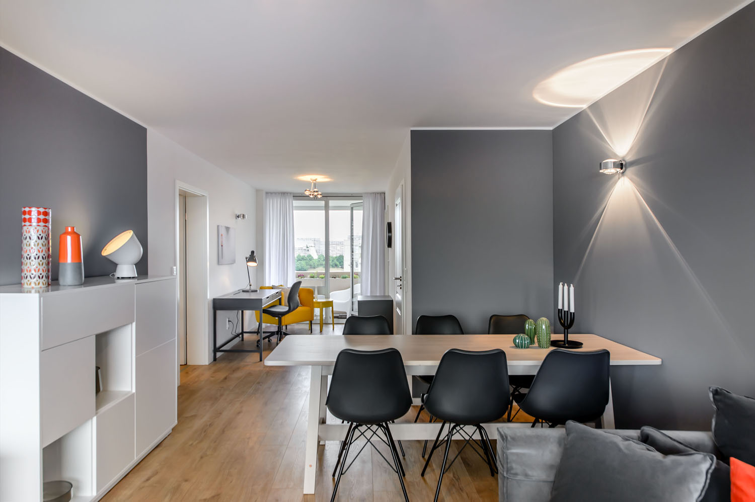 Blick in die Berge: 3 Zimmer Wohnung am Olympiapark - Foto 1