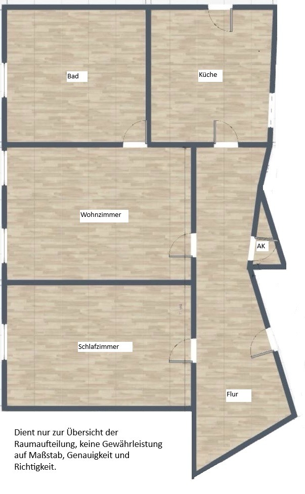 Helle 2,5 Zimmer Erdgeschosswohnung zu vermieten! - Photo 1