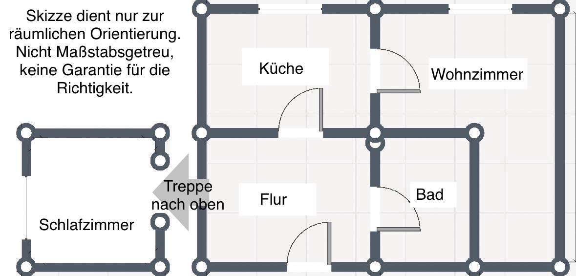 Helle 1,5 Zimmer Dachgeschosswohnung zu vermieten! - Foto 1