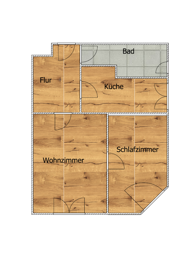 Helle 2-Zimmerwohnung in Elberfeld – EBK möglich! - Photo 2