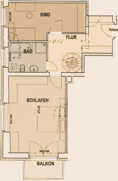 Kaßberg * Maisonette * 4 Raumwohnung * 2 Balkone * Stellplatz * Frei ab sofort - Photo 2