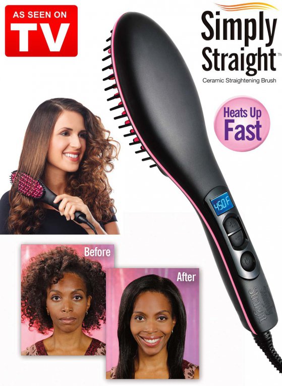 TOPSHOP četka za ravnanje kose SIMPLY STRAIGHT - Jeftinije.hr